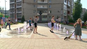 О РАБОТЕ ГОРОДСКИХ ФОНТАНОВ