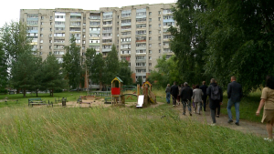 СКОМОРОХОВА ГОРА: ИНСПЕКЦИЯ ГЛАВЫ ГОРОДА